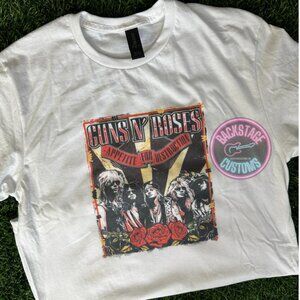 ⚫️NOT PERFECT: Guns and Roses Tee